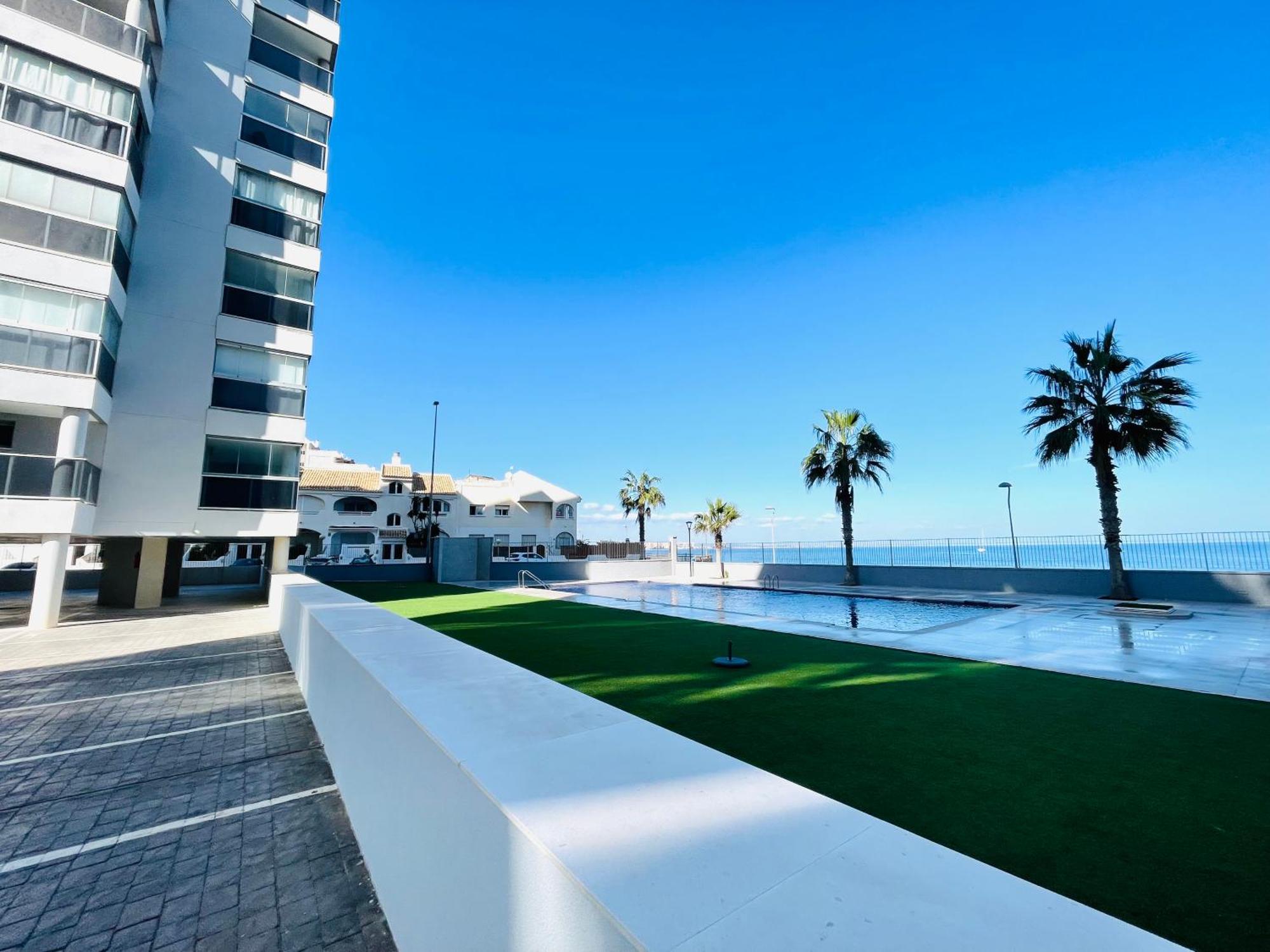 Апартаменти Apartamento En Primera Linea Con Vistas A La Playa Ensenada Del Esparto Del Residencial Vina Del Mar Ла-Манга-дель-Мар-Менор Екстер'єр фото