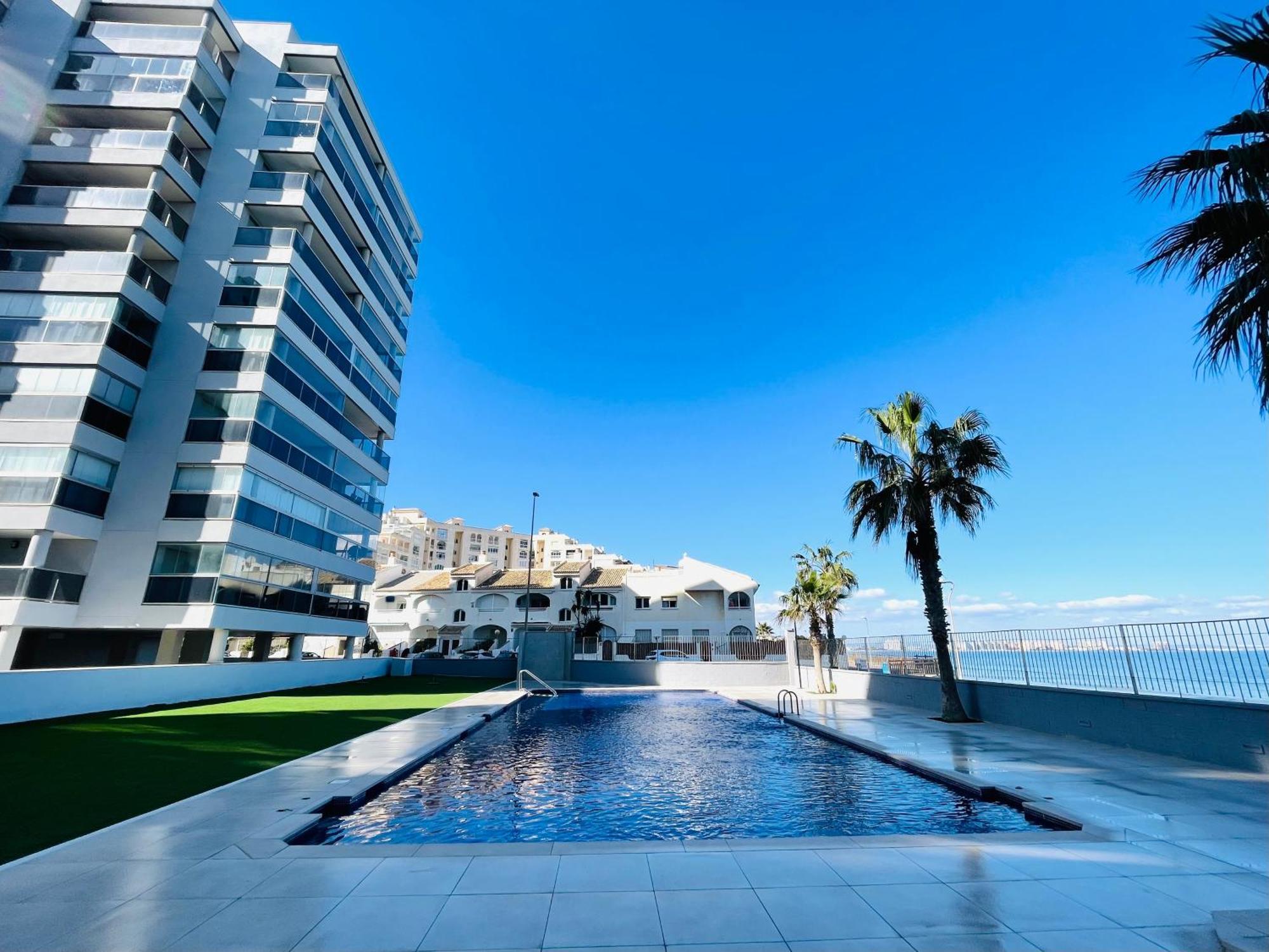 Апартаменти Apartamento En Primera Linea Con Vistas A La Playa Ensenada Del Esparto Del Residencial Vina Del Mar Ла-Манга-дель-Мар-Менор Екстер'єр фото